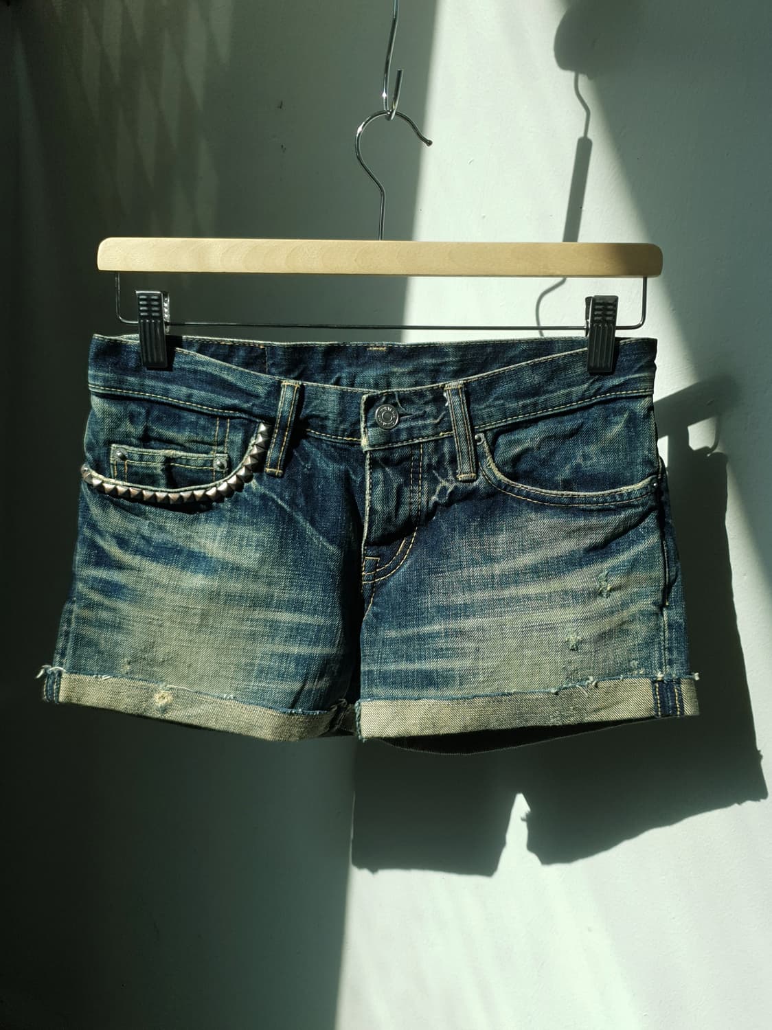 90s Hysteric Glamour Denim Shorts 상품이미지2