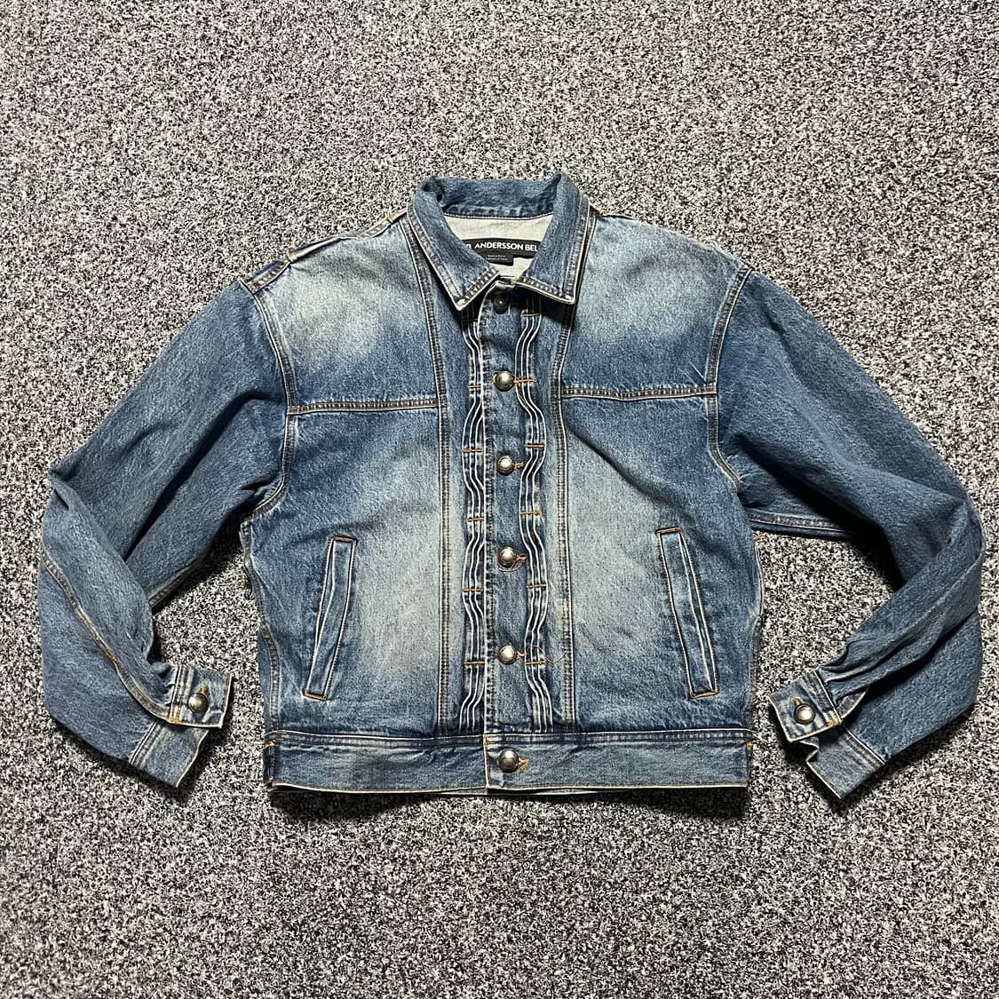 앤더슨벨 데님 자켓  상품이미지1