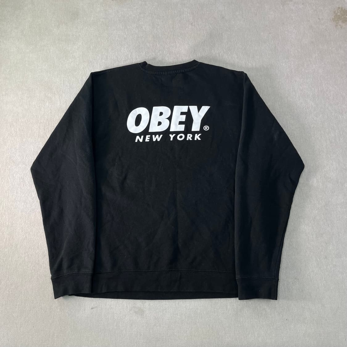 100 오베이 백로고 맨투맨 상품이미지1