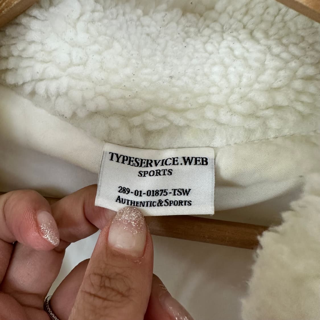   타입서비스 여자 뽀글이 자켓  ONE SIZE 상품이미지7