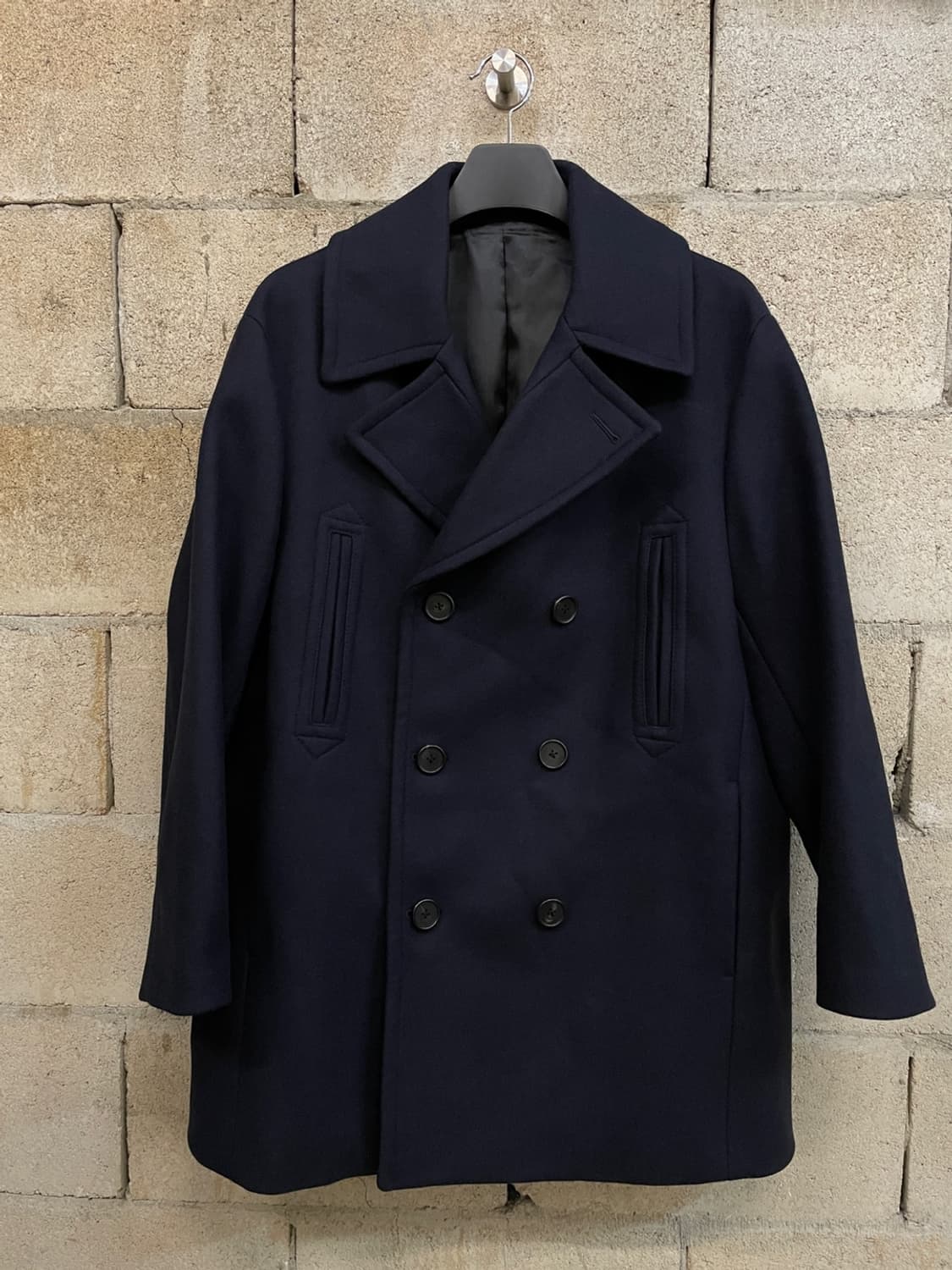 쿠어 캐시미어 블레드 피 코트  상품이미지2