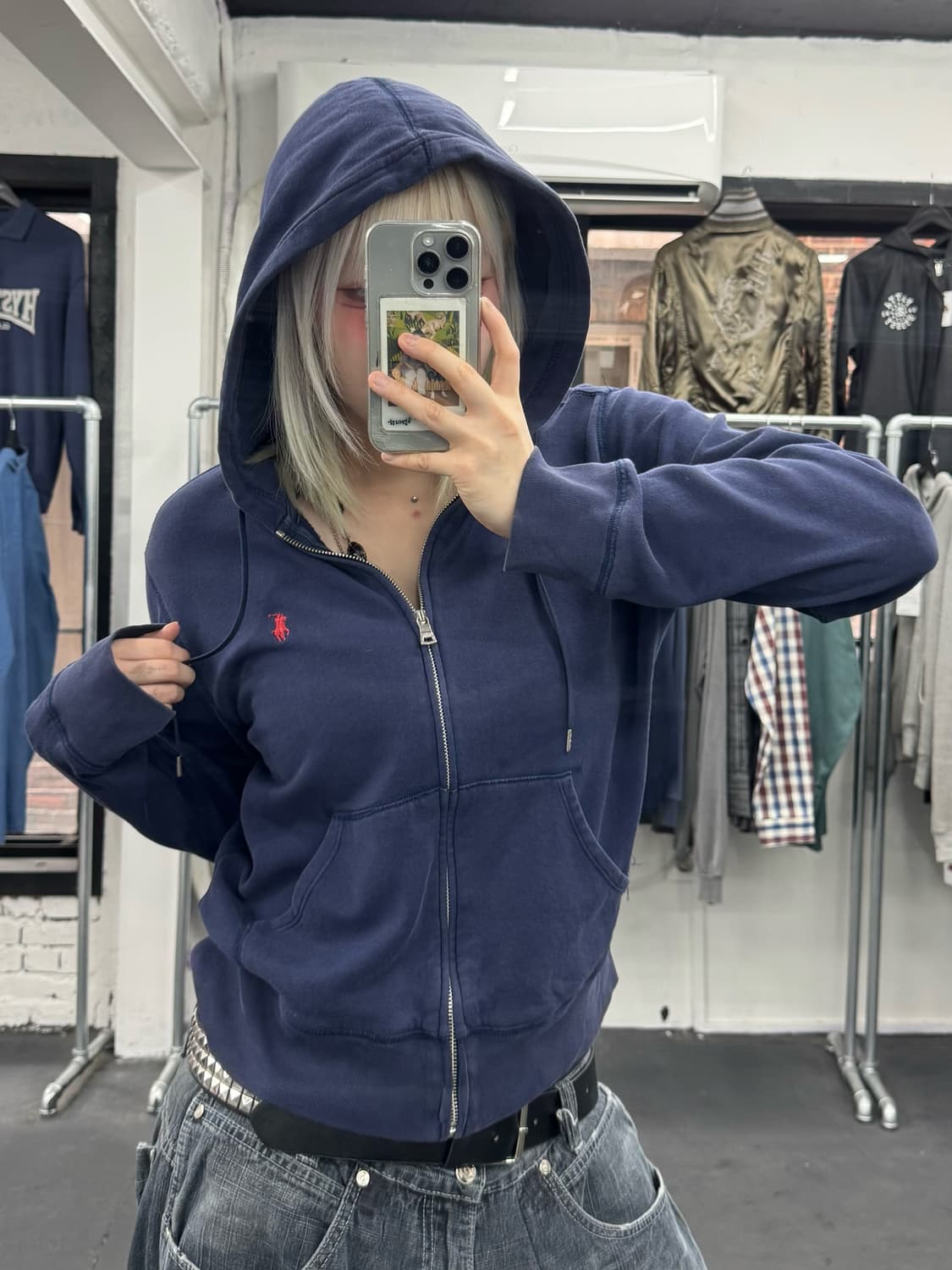 폴로 랄프로렌 레드포니 후드집업 상품이미지3