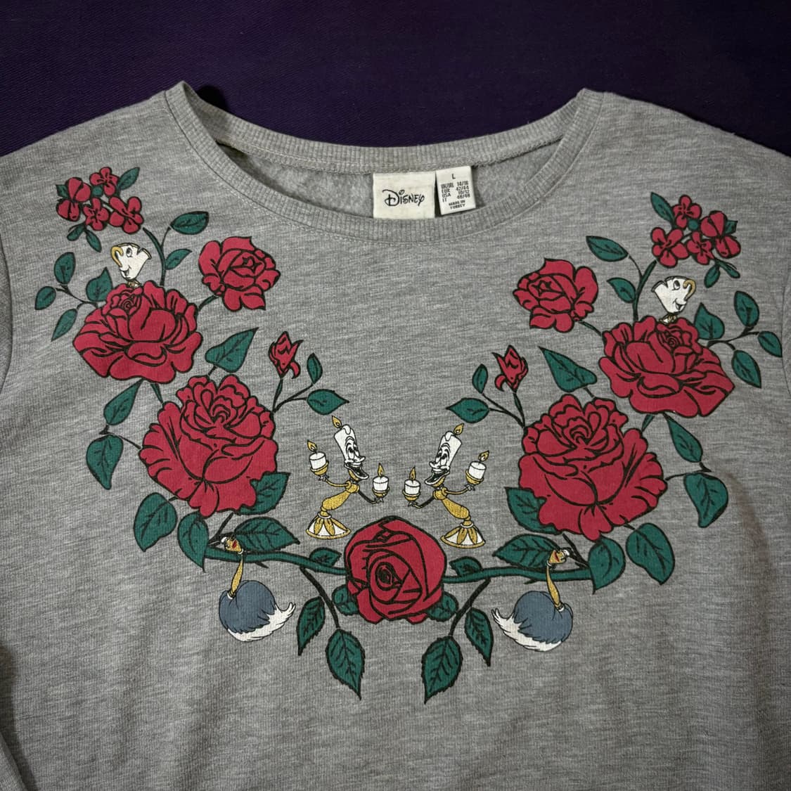 Disney “Beauty and the Beast” Sweats 디즈니 상품이미지3