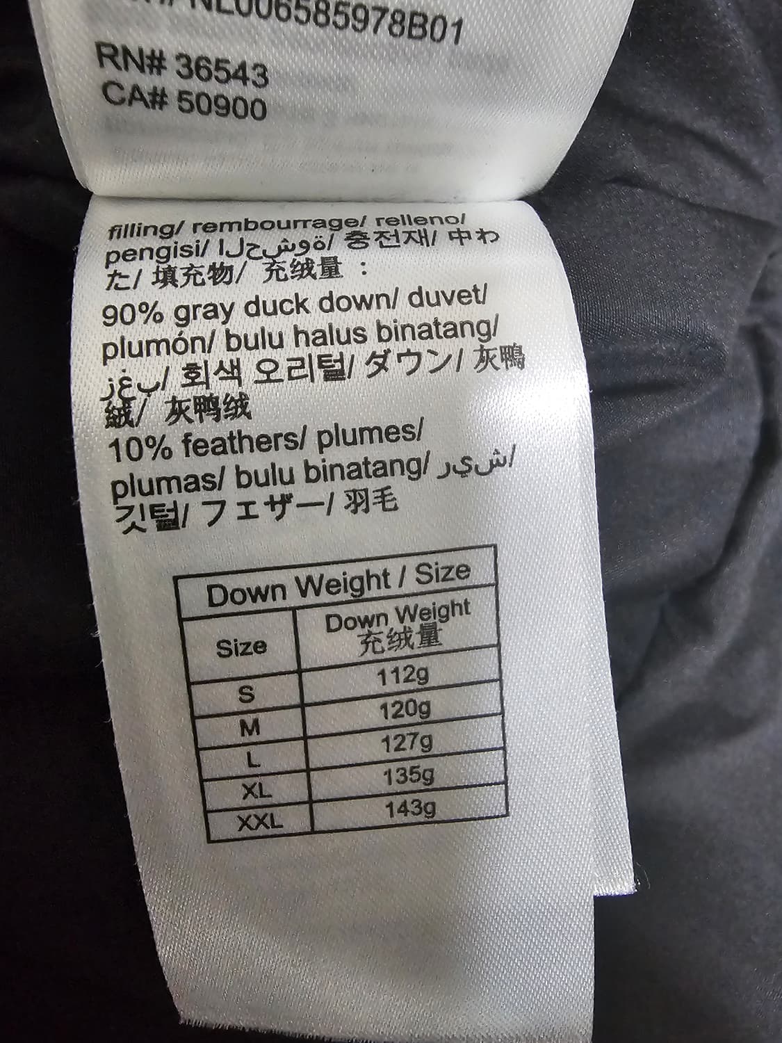 캘빈클라인 덕다운 퀼팅 패딩자켓 L(100) 상품이미지6