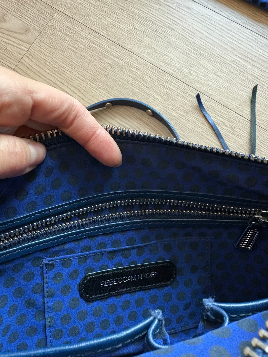 레베카밍코프 위빙 가죽 MAC 크로스백  상품이미지4