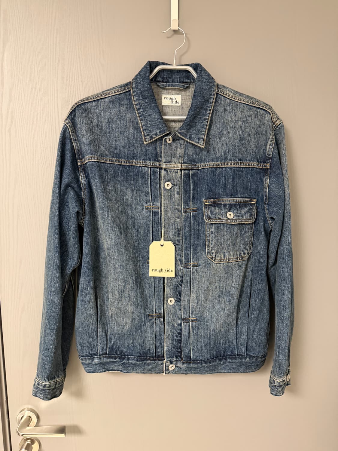 Rough Side 트러커 1세대 데님 자켓 Used Blue 상품이미지1