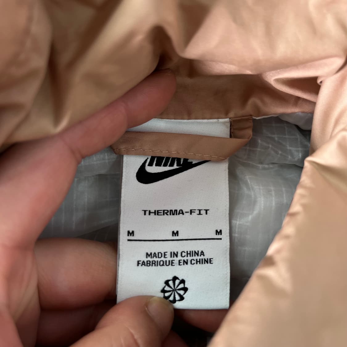 W 100 나이키 21FW 써마핏 리펠 M65 후디 푸퍼 패딩 상품이미지3