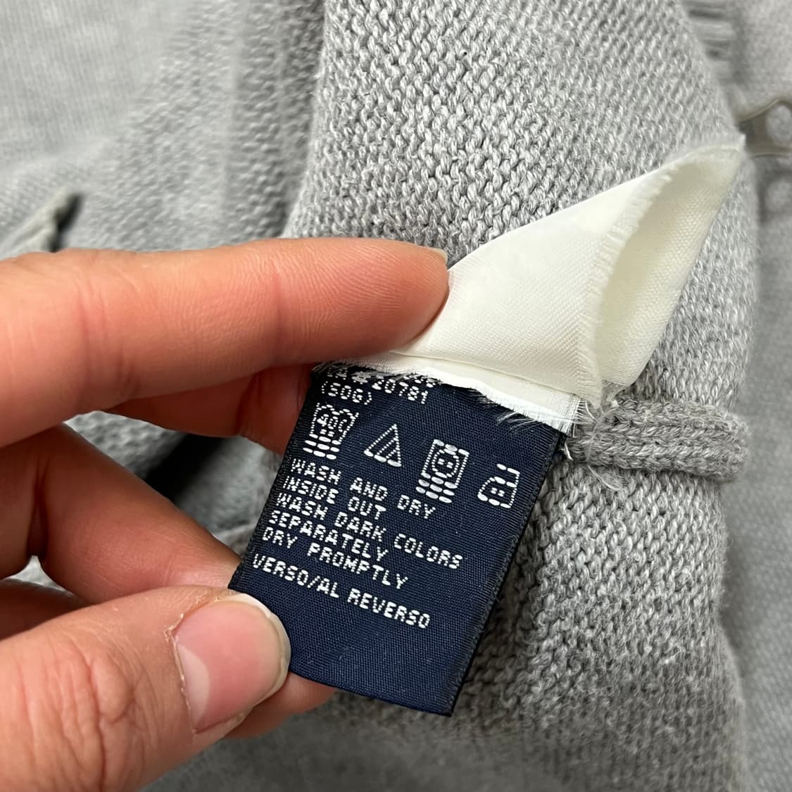 [100] 타미힐피거 니트집업 상품이미지5