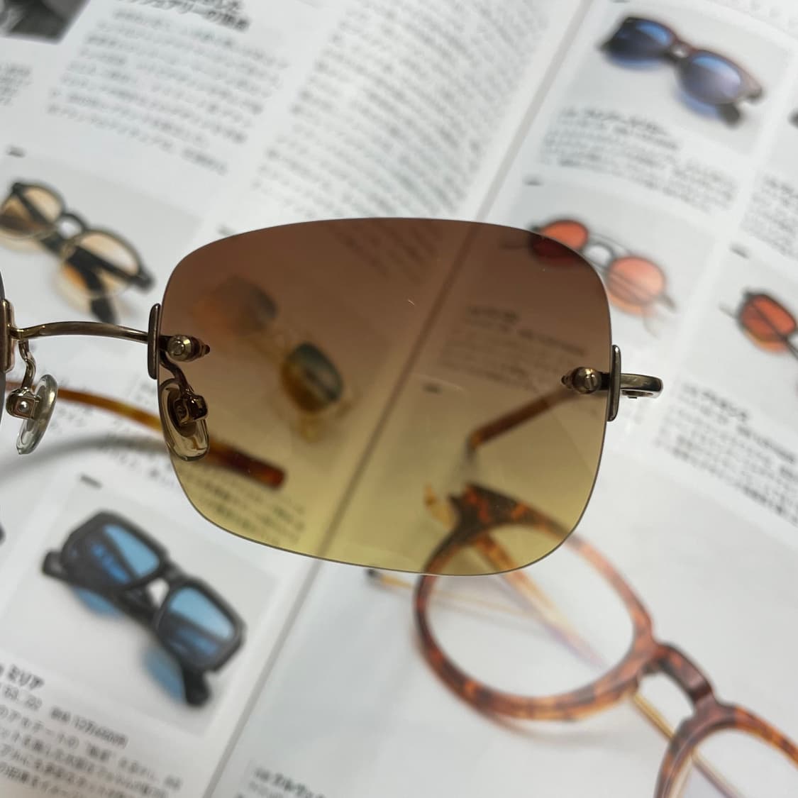 JIL SANDER 질샌더 티타늄 무테 안경 선글라스 상품이미지2