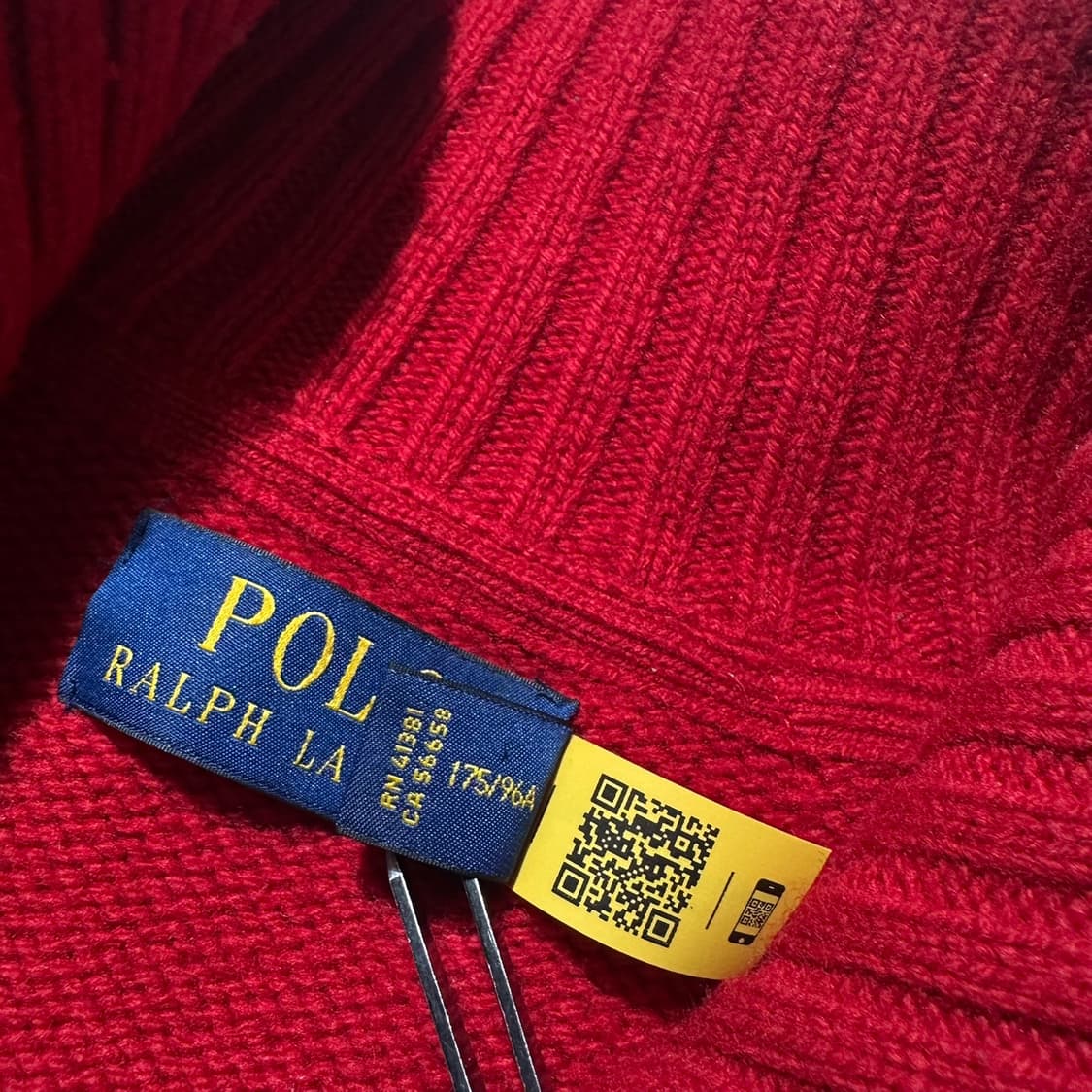 폴로 랄프로렌 빅포니 울 니트 집업 가디건 (신형QR) 상품이미지5