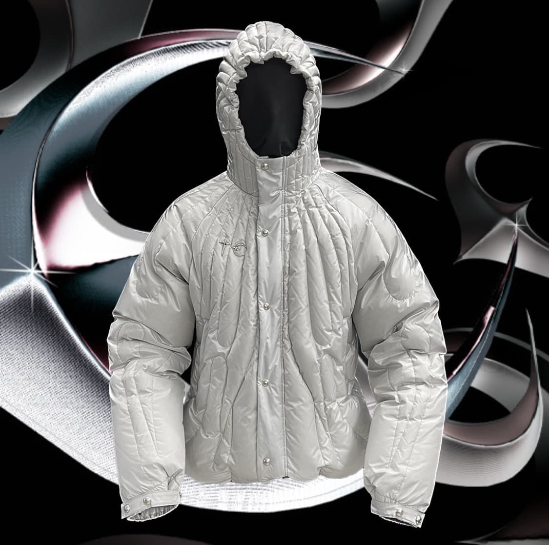 떠그클럽 케이브 실버 자켓 패딩 상품이미지1