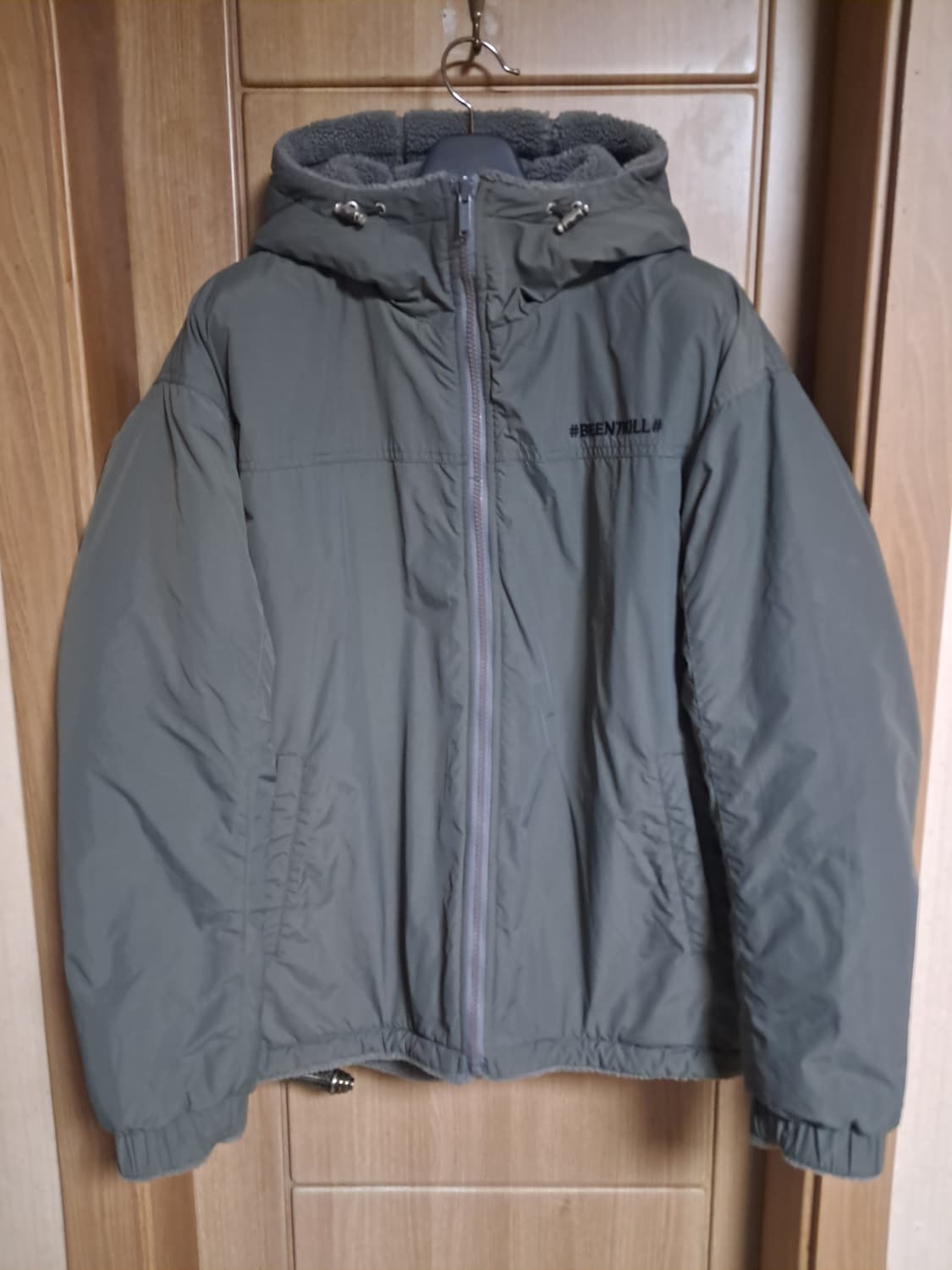 빈트릴 해시태그 양면 후드자켓 S 상품이미지3