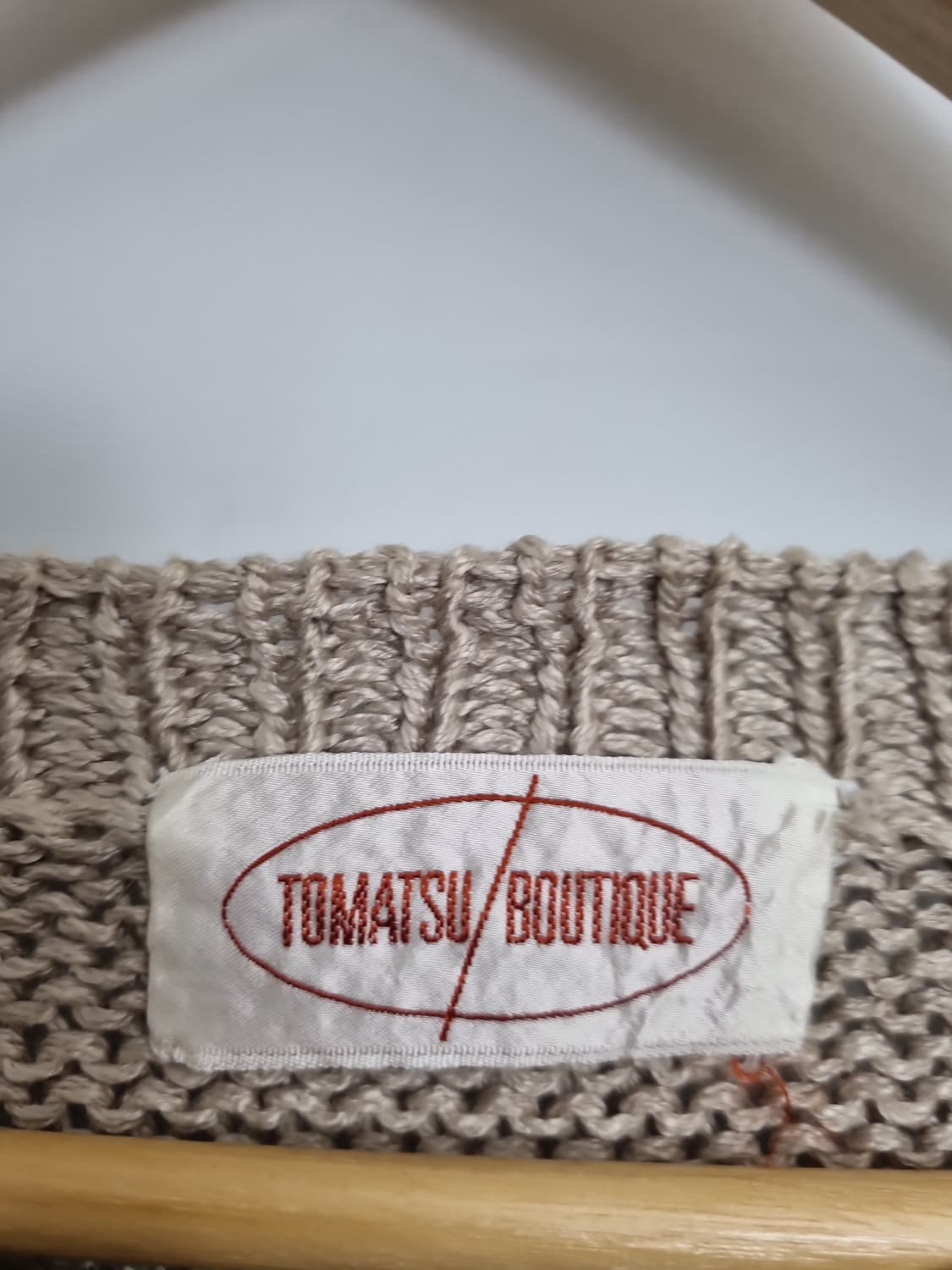 TOMATSU BOUTIQUE 플라워 자수 니트 코튼  상품이미지5