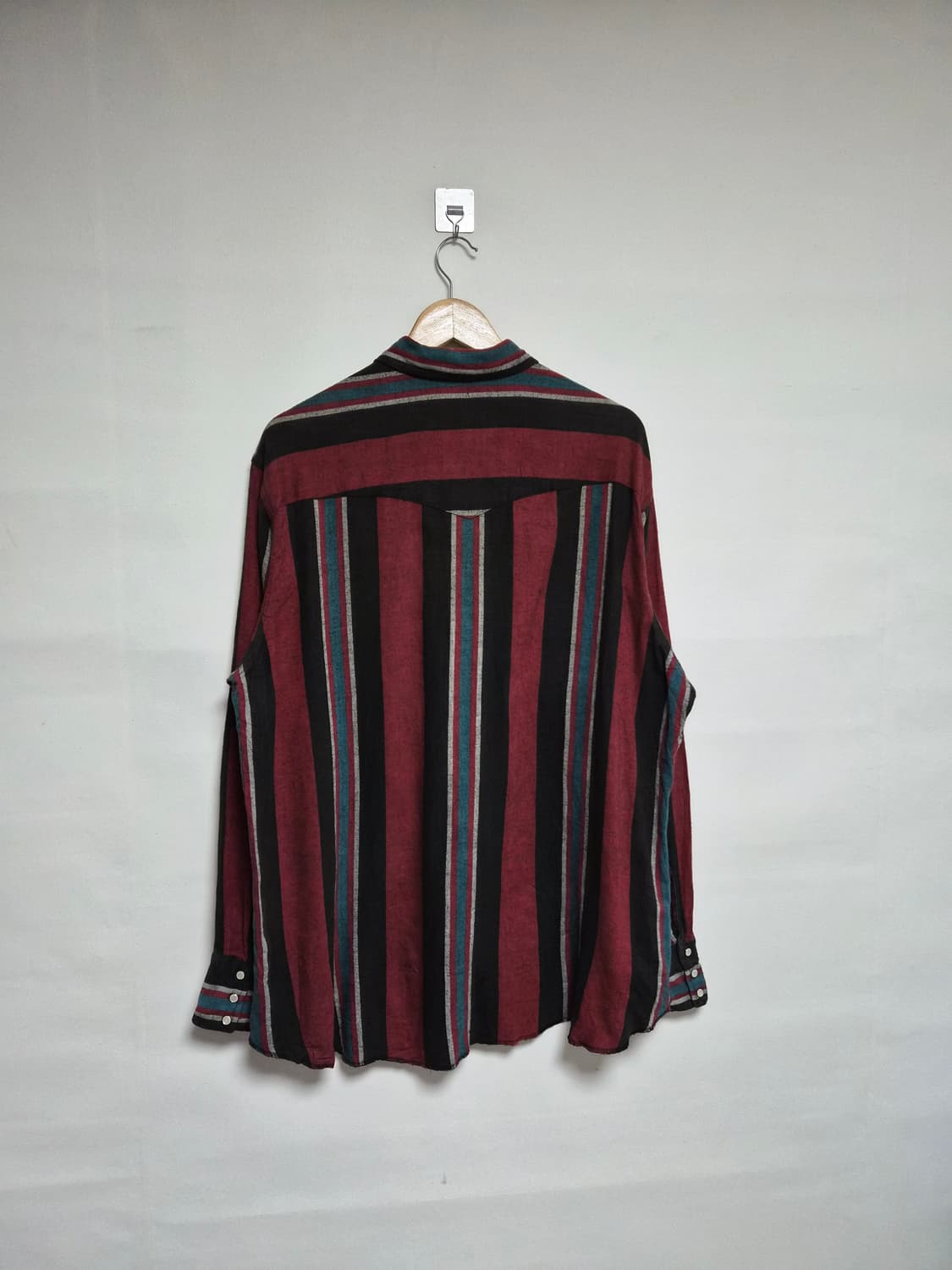 랭글러Wrangler 스트라이프 웨스턴 셔츠 XL사이즈 - S294 상품이미지2