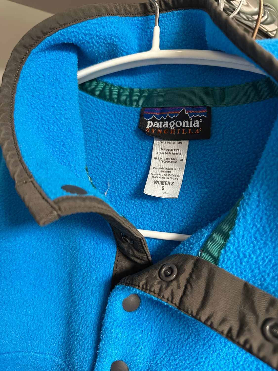 파타고니아 신칠라 스냅티 블루 상품이미지3