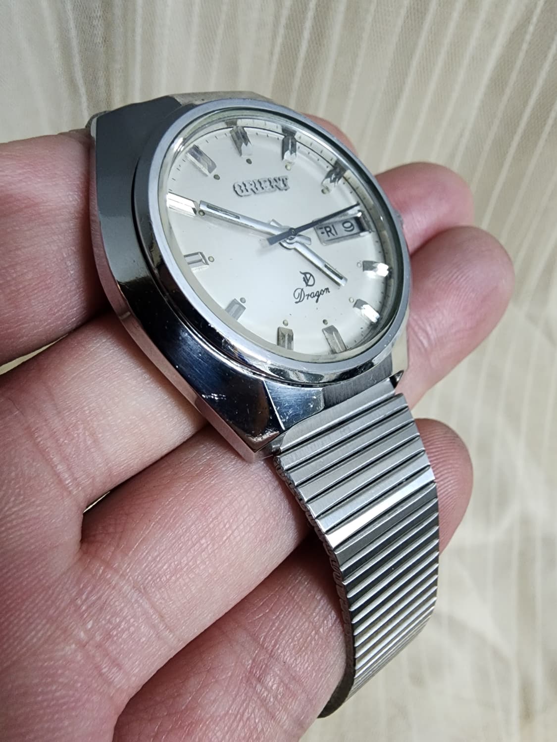 빈티지 오리엔트 드래곤 기계식 수동 시계 상품이미지6