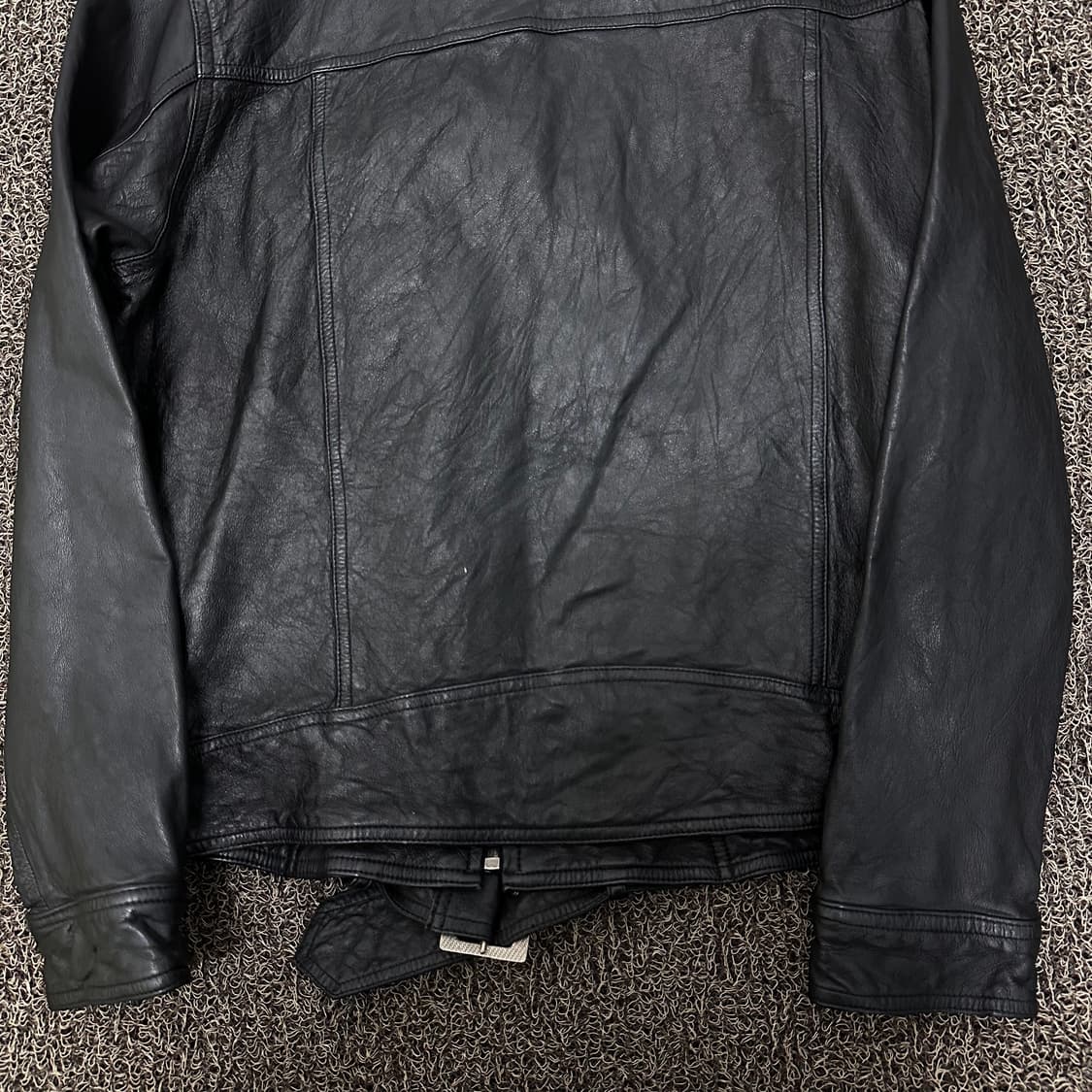 [새상품] 리바이스 양가죽 라이더 자켓 블랙 L 상품이미지7