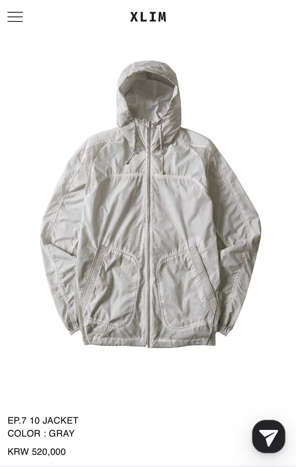 EP.7 10 JACKET XS 상품이미지1