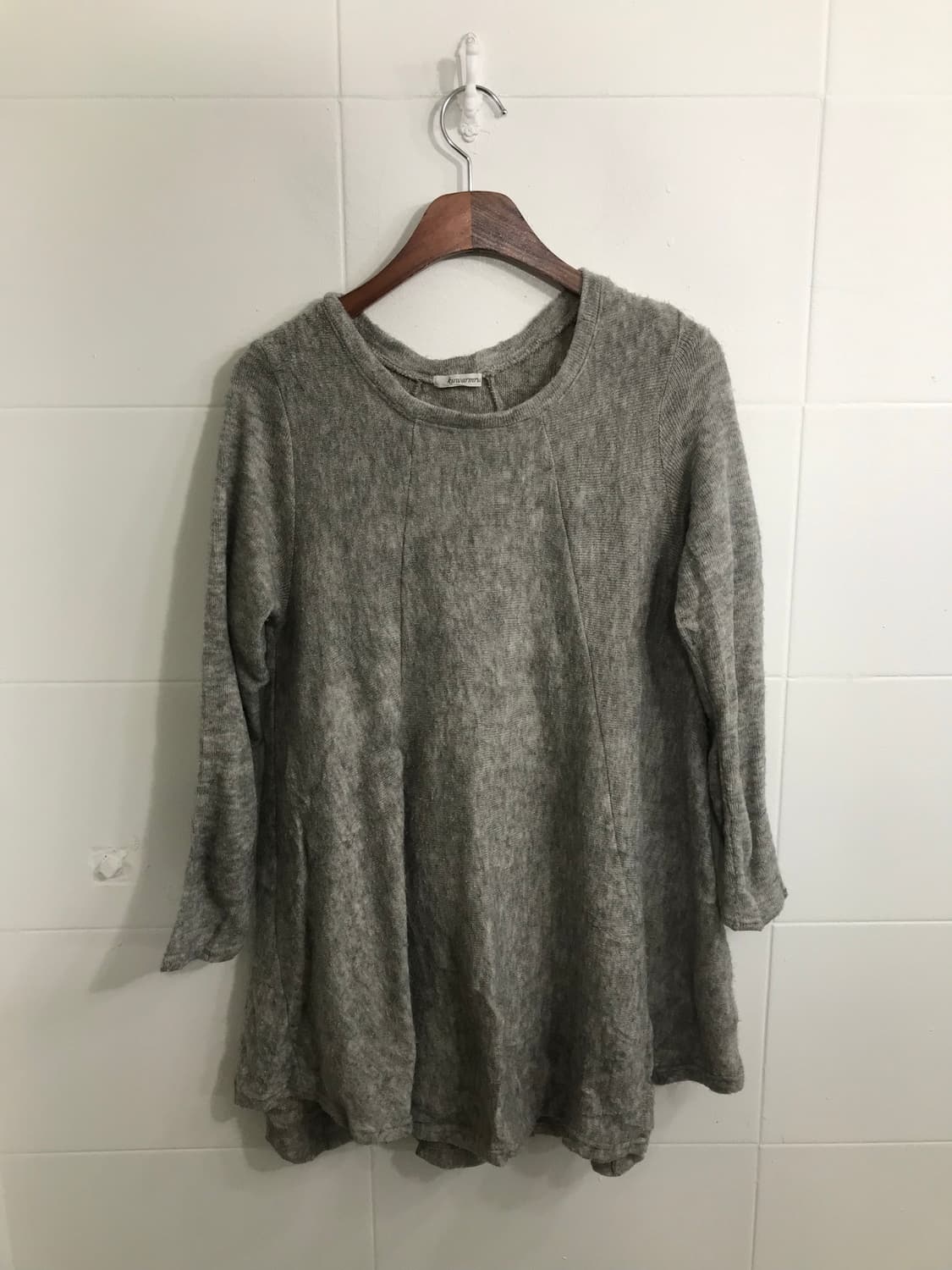 그레이 니혼진 더블 니트가디건 모리 코디세트 상품이미지5