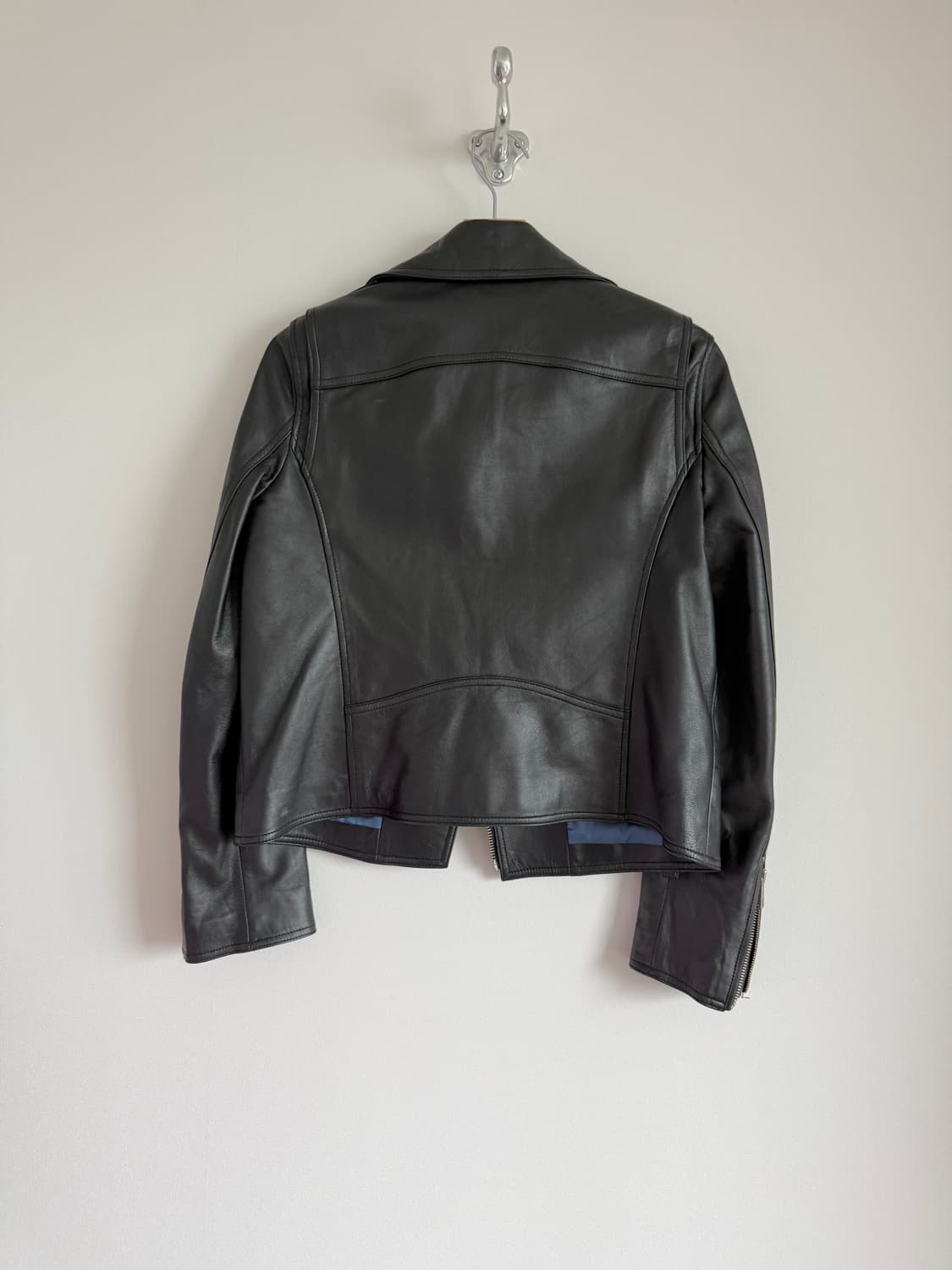 Pre onwed 이태리 레더 라이더 자켓 상품이미지4
