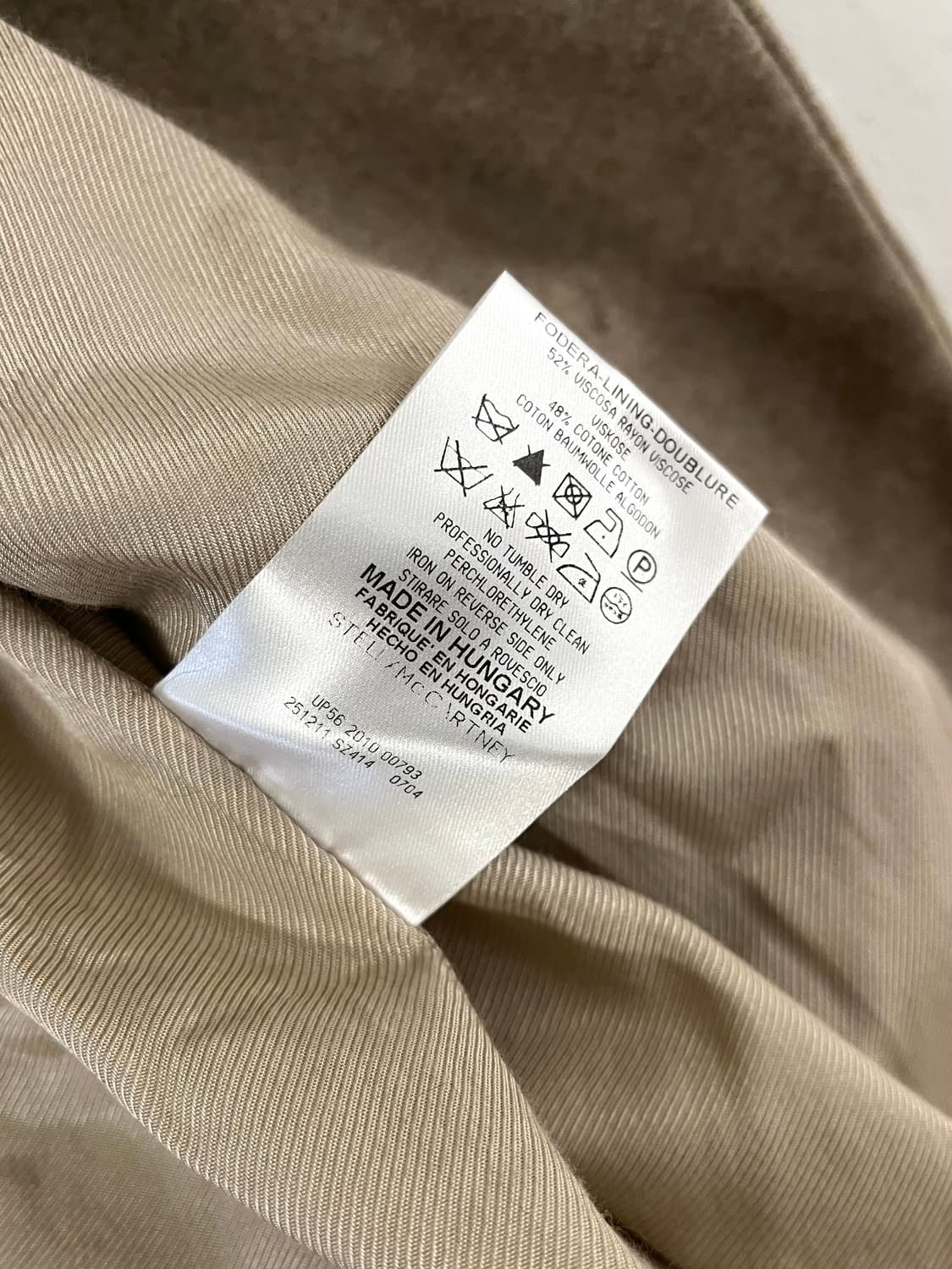 스텔라 매카트니 2010FW 링코트 상품이미지6