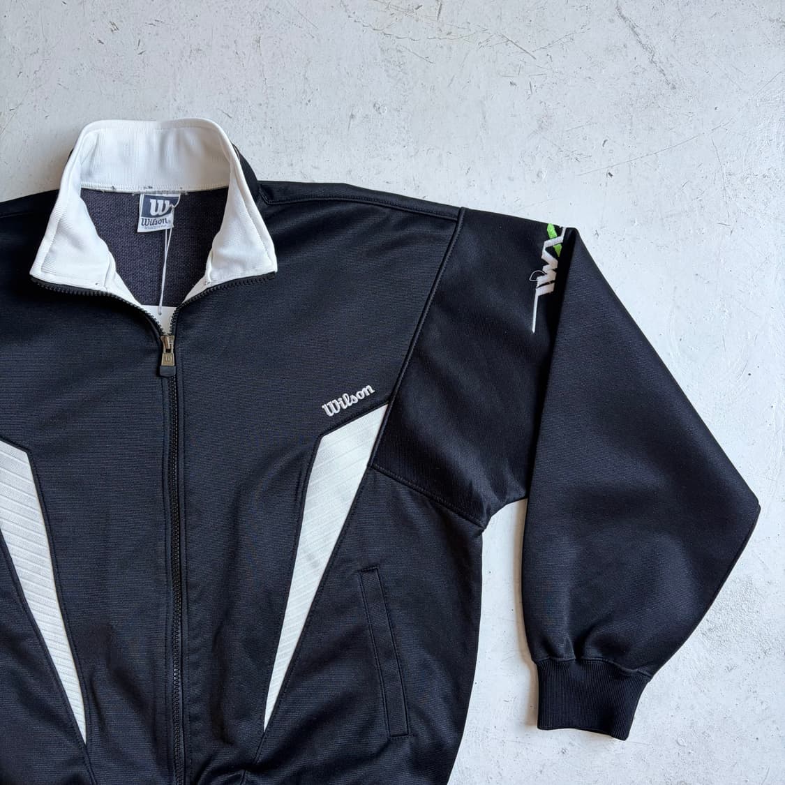 윌슨 빈티지 올드스쿨 트랙탑 져지 M 상품이미지2