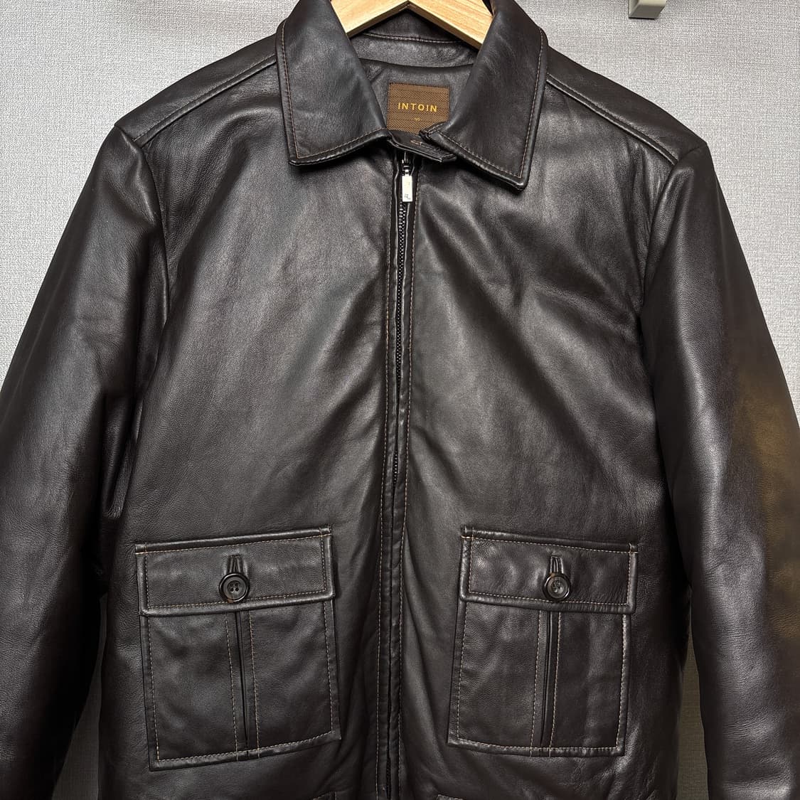 램스킨 봄버자켓 상품이미지3