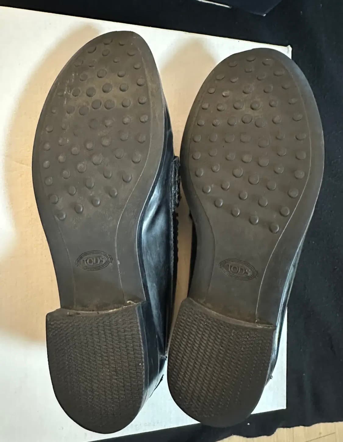 230/235 토즈(TOD'S) 클래식 페니 로퍼 블랙 상품이미지4