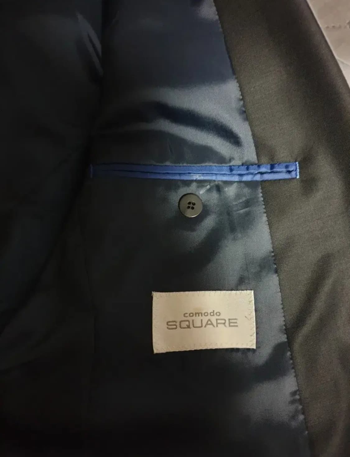 (톰보이)코모도스퀘어 행거치프 클래식 울혼방 블레이저 (M) 상품이미지5