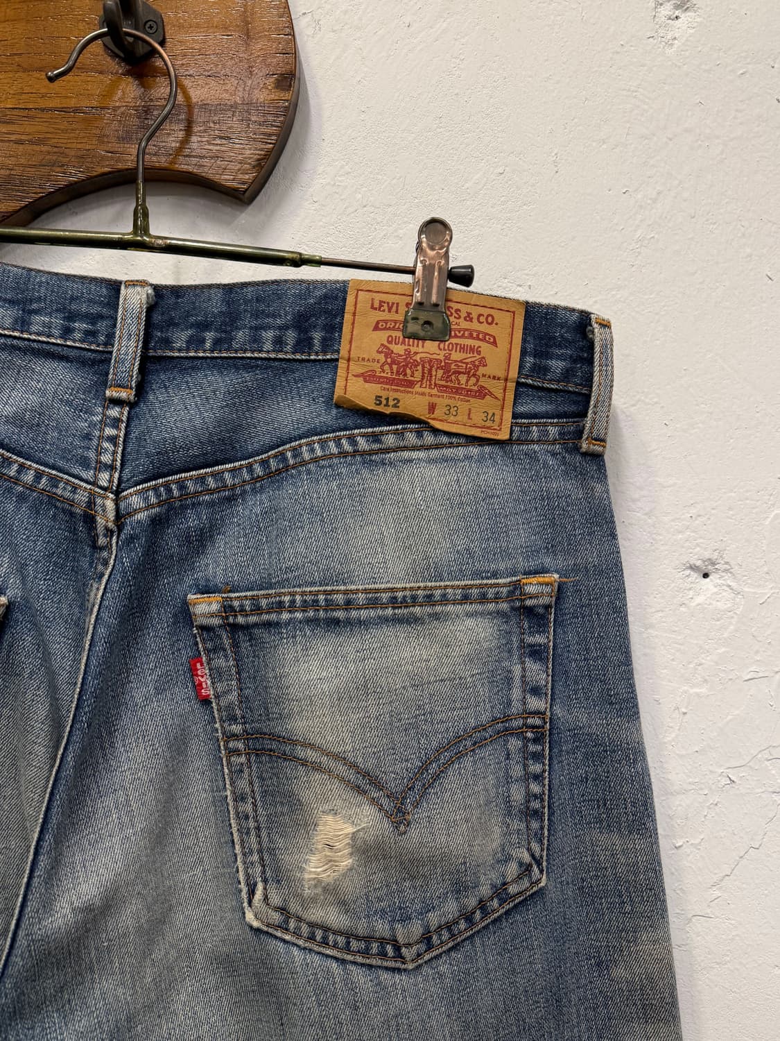 34inch) 90s Japan Levi’s 리바이스 512 Jeans 상품이미지3