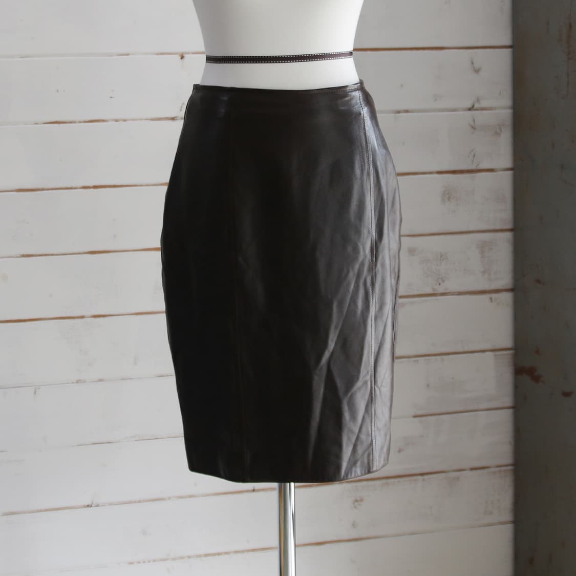 Krizia 양가죽 스커트 (여성용 26.5) 상품이미지3