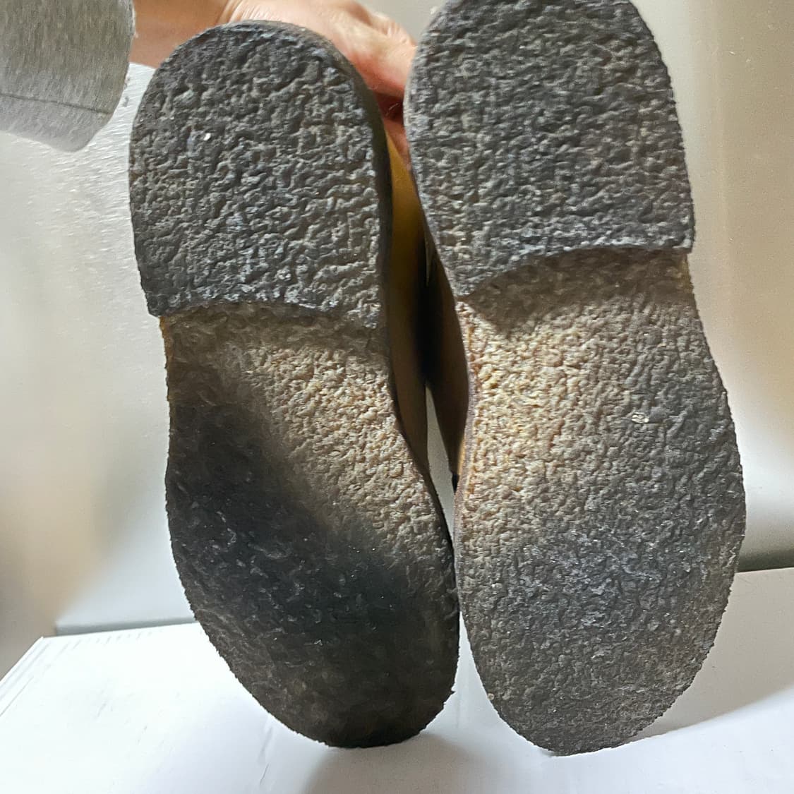 드레익스 크로스비 스웨이드 목토 언라인드 부츠 UK9 베이지 상품이미지9