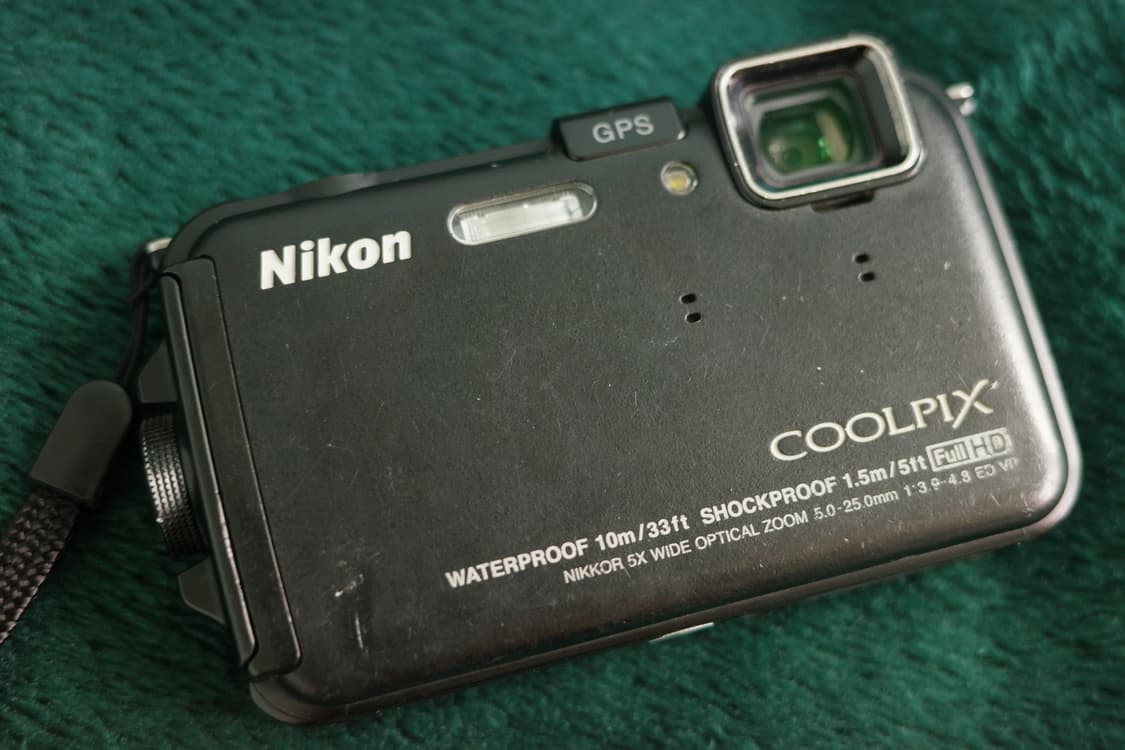 니콘 쿨픽스 Nikon Coolpix AW100 블랙 상품이미지2