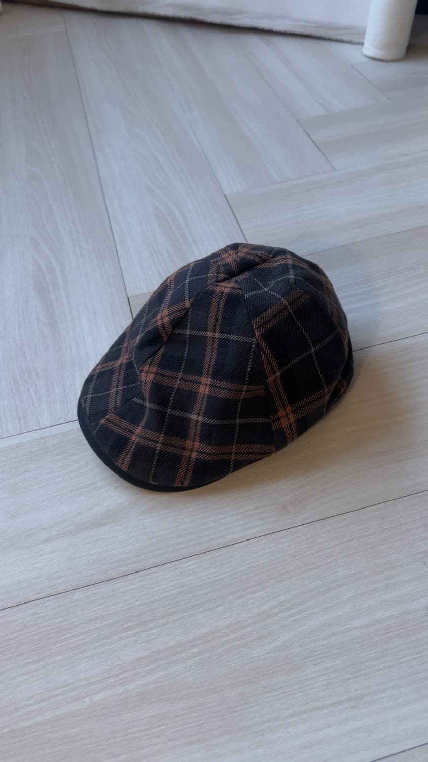 [TOPVALU] check hunting cap 상품이미지3