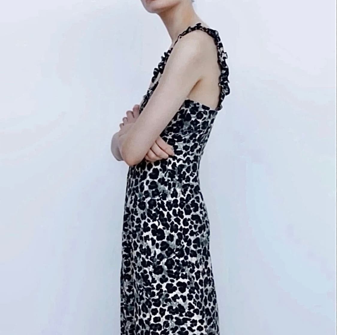 [ ZARA ] 레오파드 패턴 원피스 상품이미지3