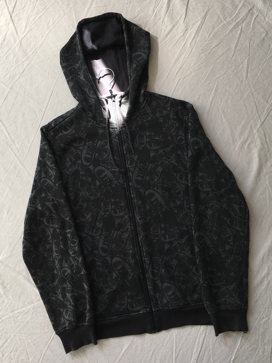 아디다스 그래픽 패턴 후드집업 상품이미지3