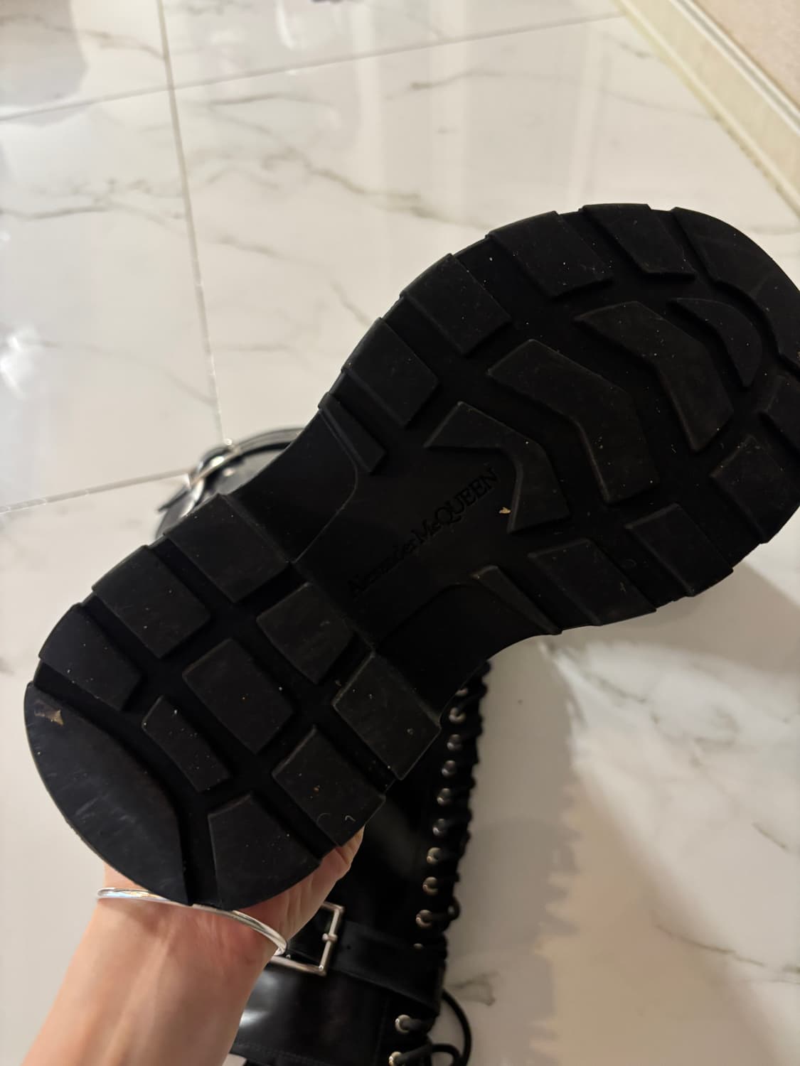 알렉산더맥퀸 레이스업 부츠 36 상품이미지3