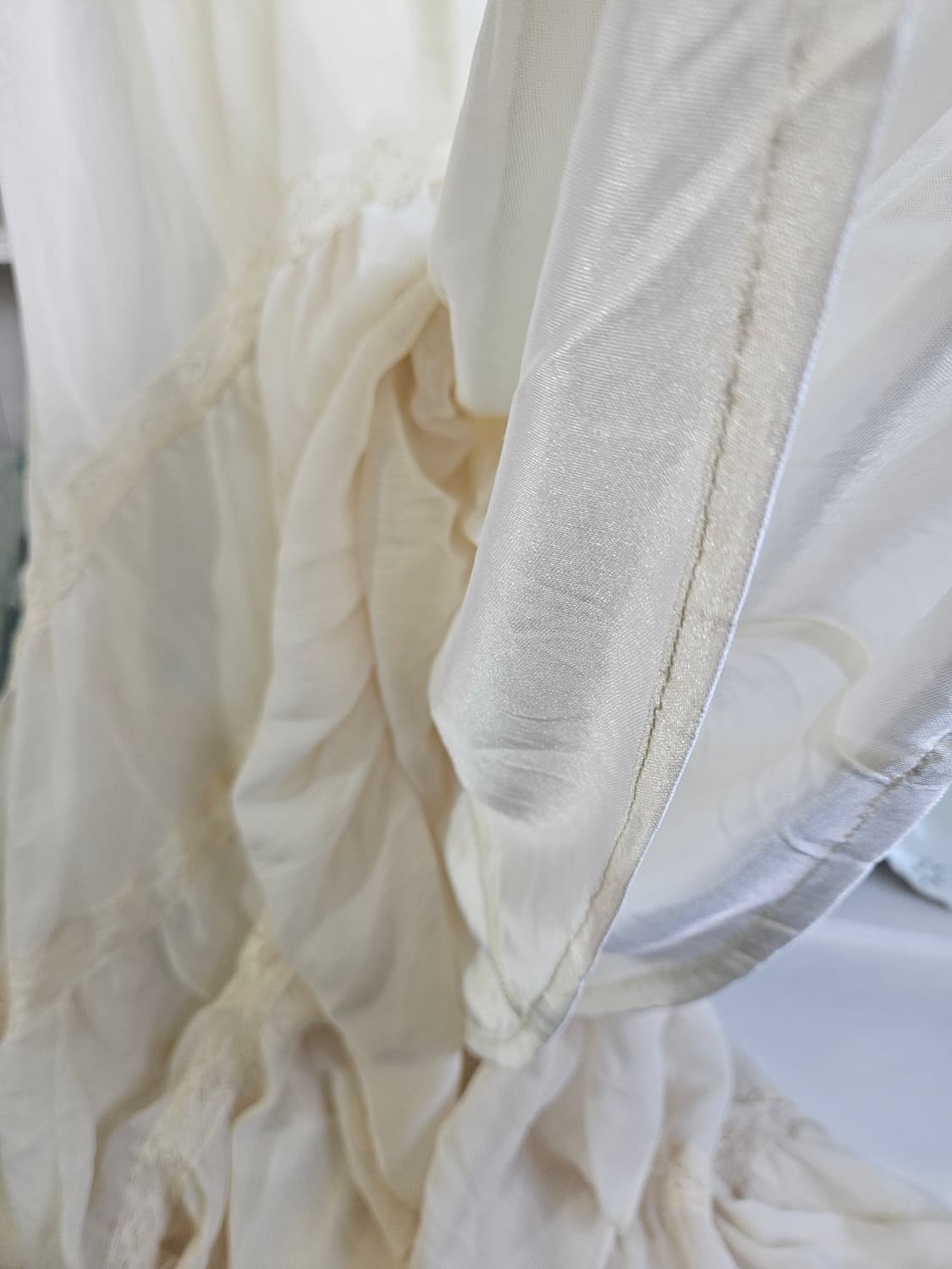 잉그니(INGNI) 레이스 티어드 롱원피스 상품이미지5