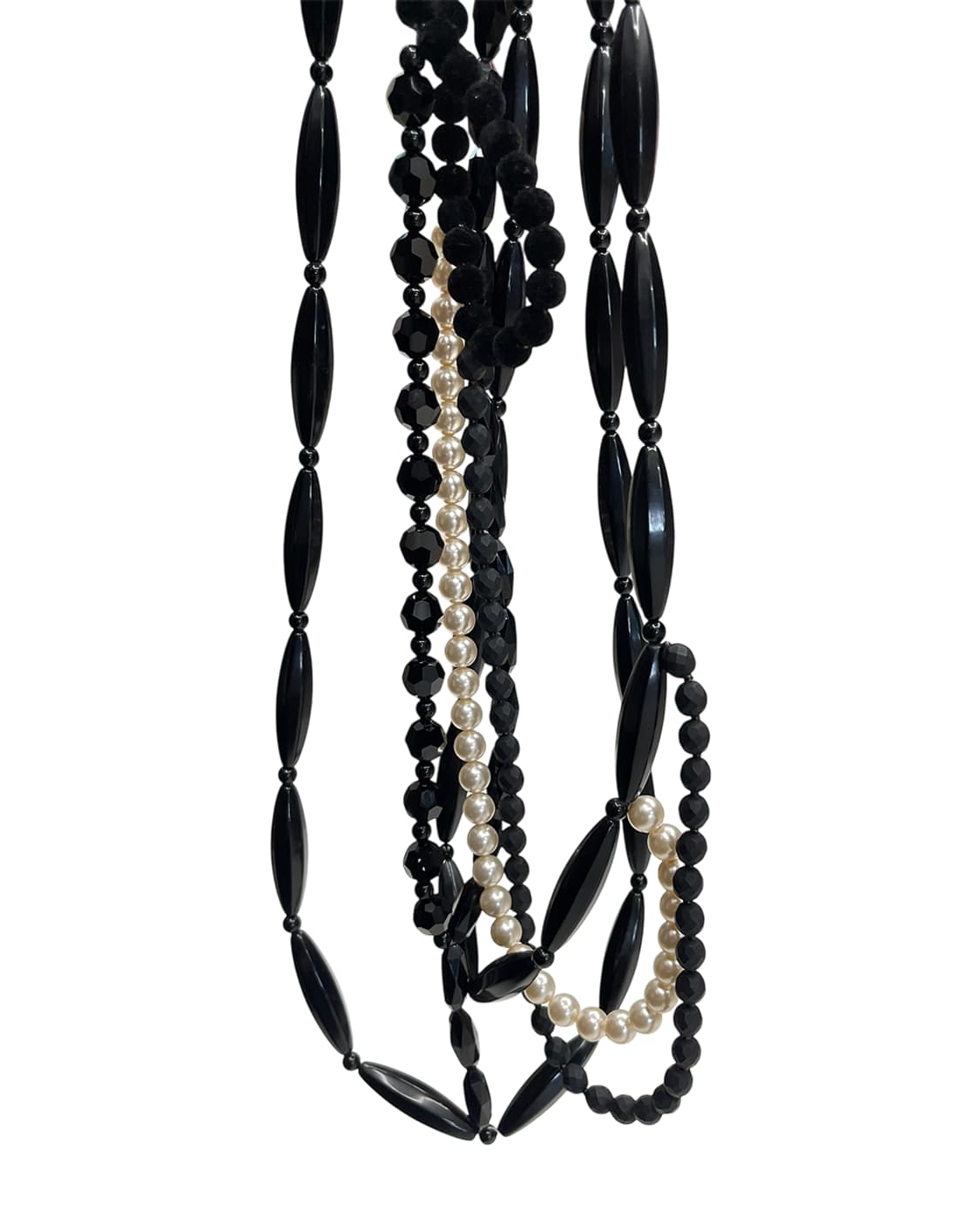 꼼데가르송 펄 & 비즈 하모니 네크리스 상품이미지5