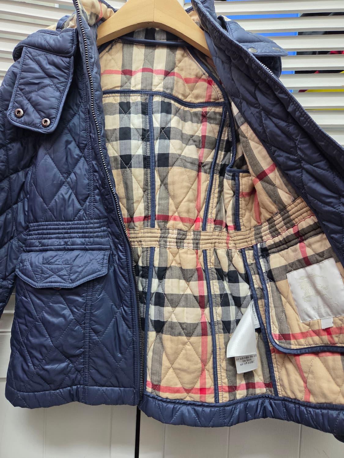 버버리 칠드런 경량 패딩 자켓 상품이미지3