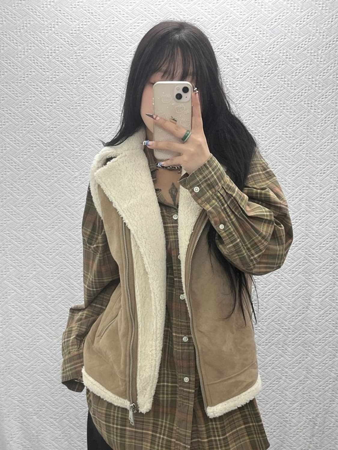 폴로 랄프로렌 핀터감성 스웨이드 양털 조끼 95 C07647 상품이미지2