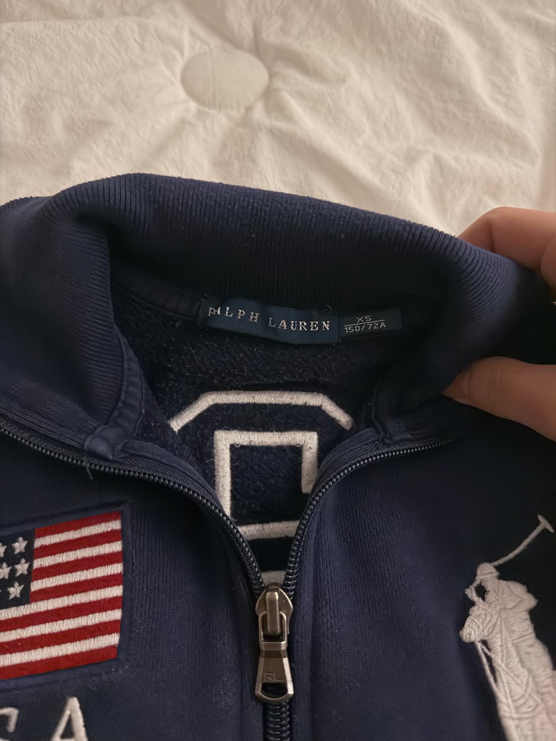 랄프로렌  빅포니 usa 코튼집업 #2 상품이미지6