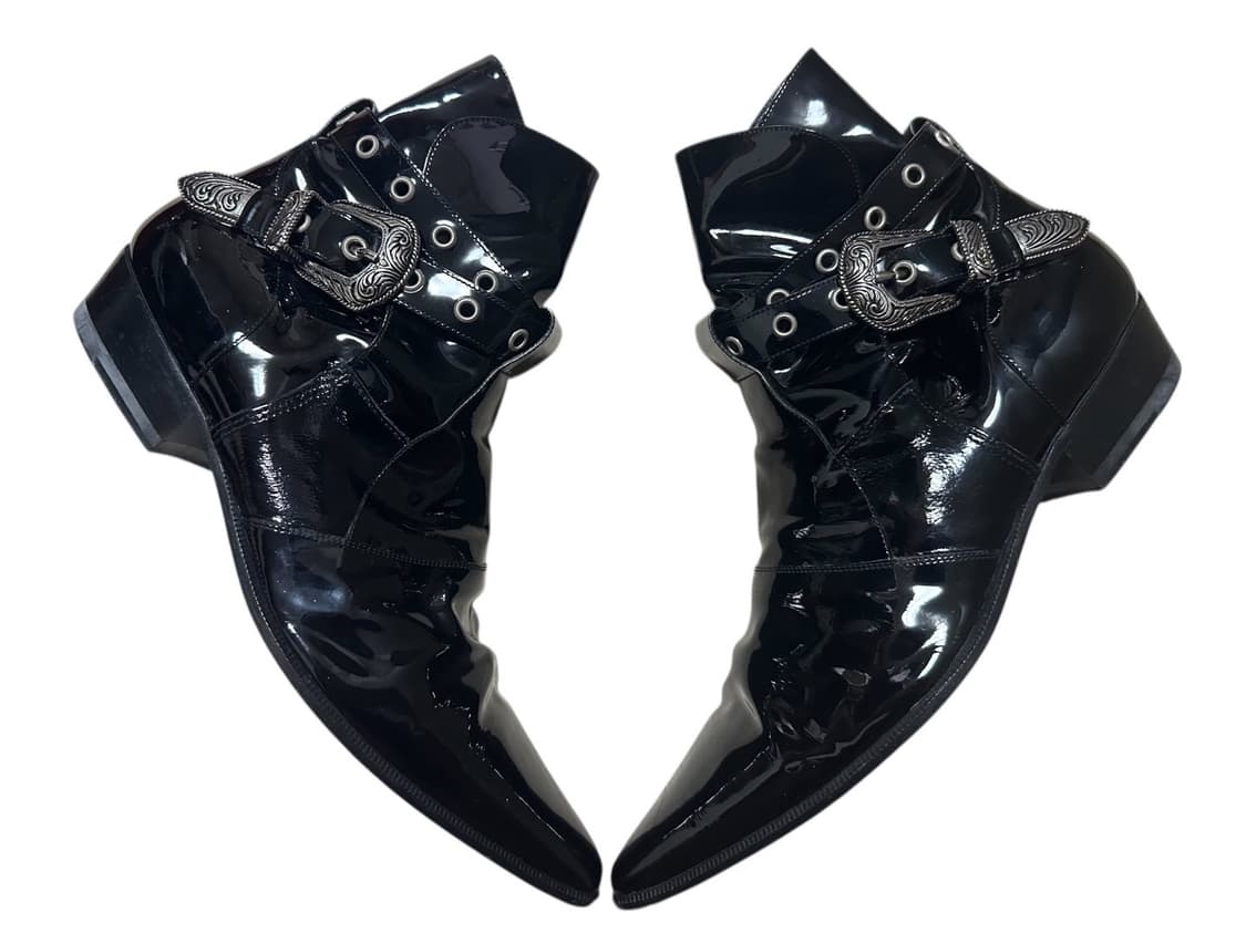 생로랑 SS14 페이던트 덕키스 부츠 상품이미지2