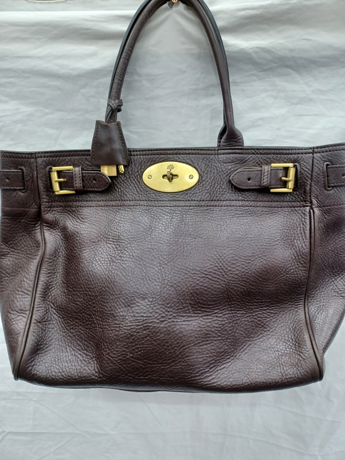 멀버리 베이스워터 다크 브라운 토트백 상품이미지1