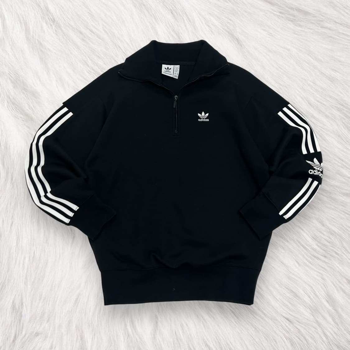 아디다스 트레포일 반집업 맨투맨 상품이미지4