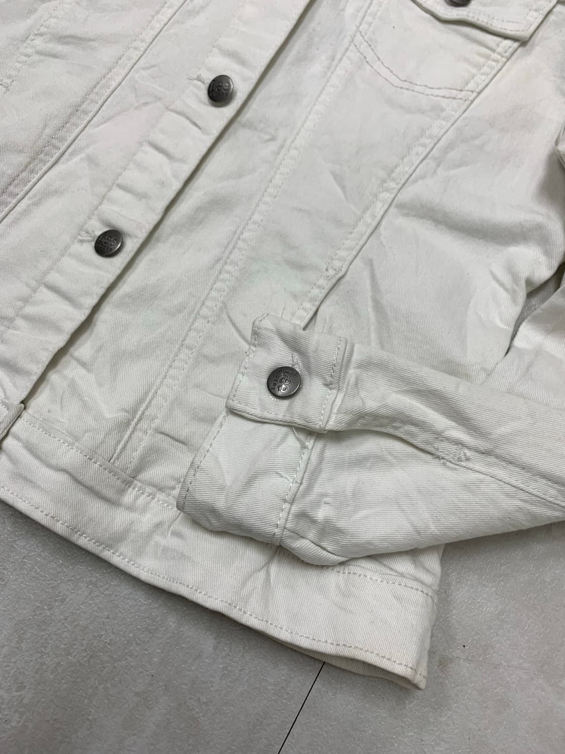 Lee 코튼 화이트 자켓 #124 상품이미지4