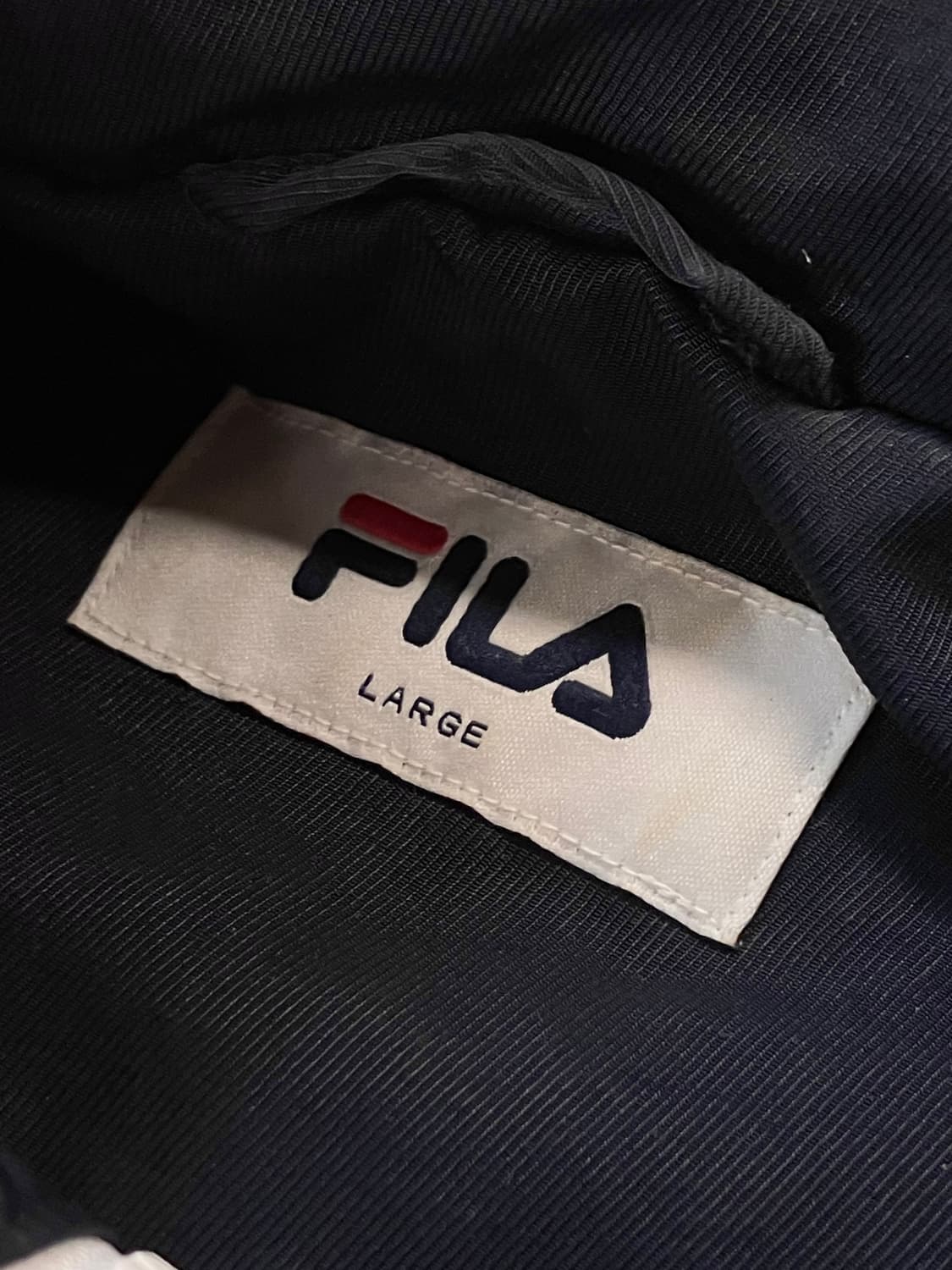 휠라 아노락 후드 점퍼 맨투맨 블랙 L  #csz2908  상품이미지5