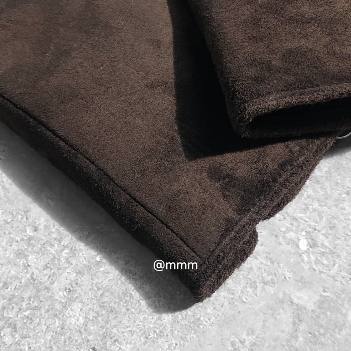 [Unisex] 스웨이드 가죽 장갑 브라운 상품이미지4