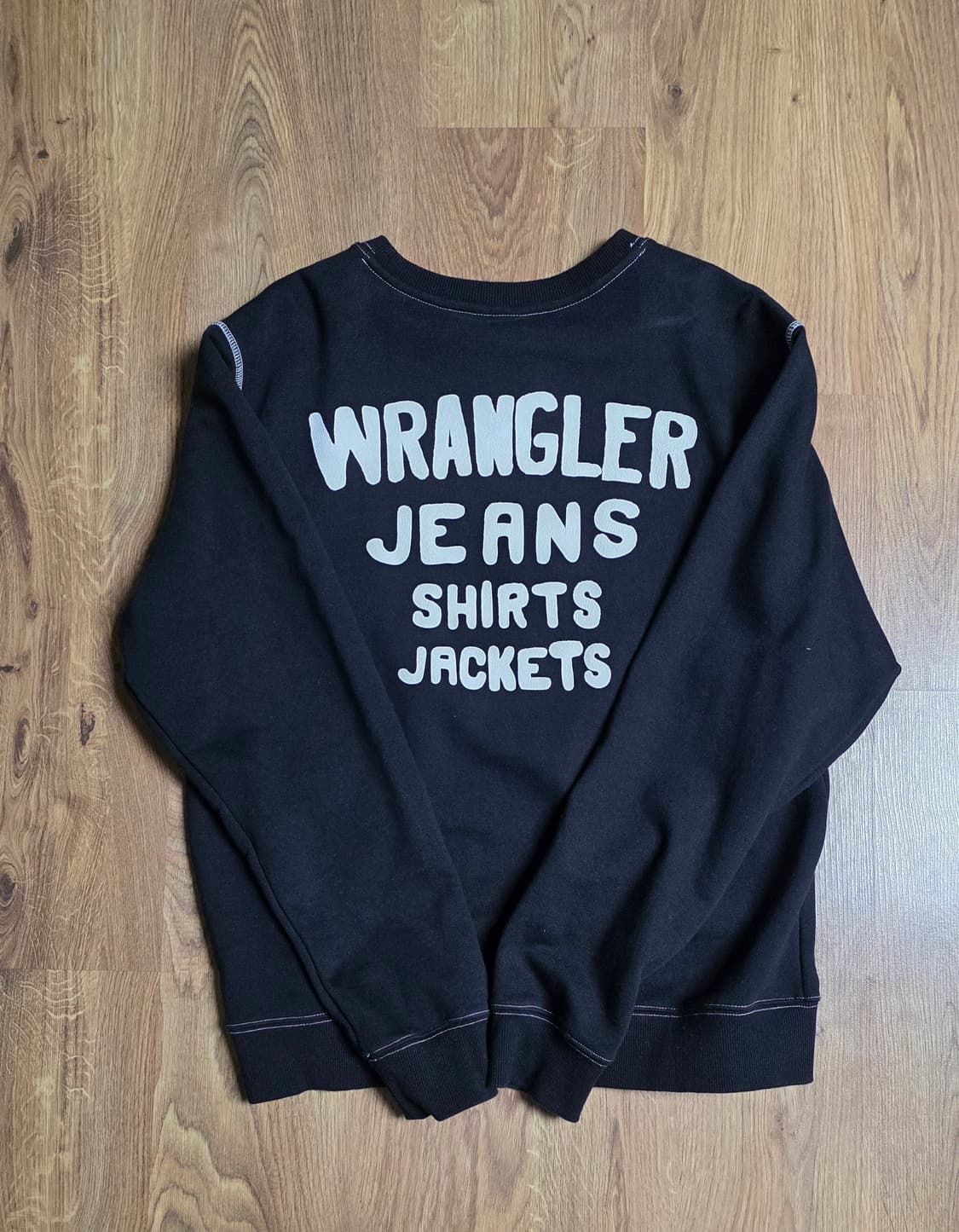 랭글러 스웻 블랙 XL 상품이미지3