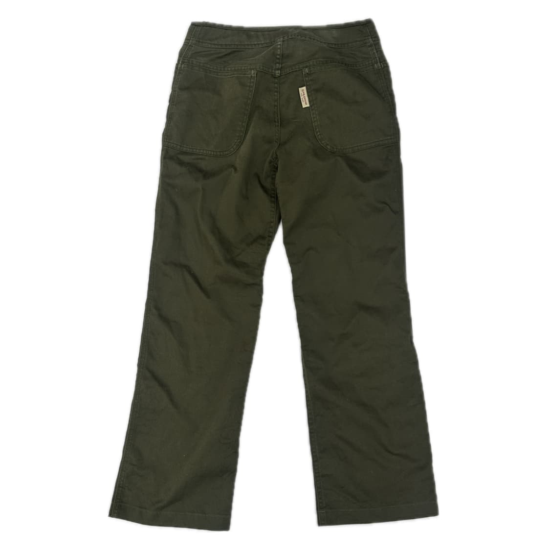 몽벨 montbell 카키 벨트 고프코어 일자핏 면바지 상품이미지2